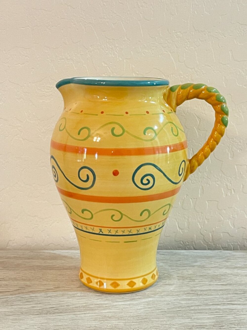 Pfaltzgraff Villa Della Luna Pitcher Tall Large 96 oz